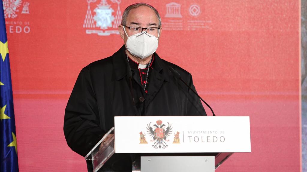 Francisco Cerro en la presentación de la Semana Santa de Toledo. Foto: Óscar Huertas.