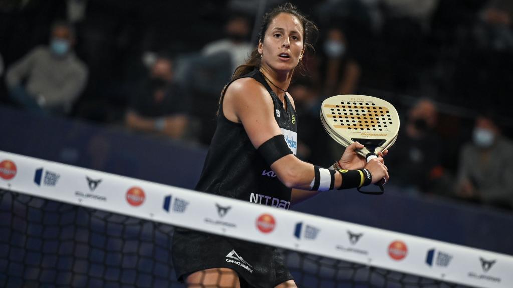 Gemma Triay, en el Open de Vigo que se está celebrando este fin de semana.