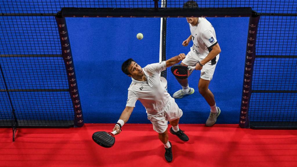 Fernando Belasteguin, en el Open de Vigo.