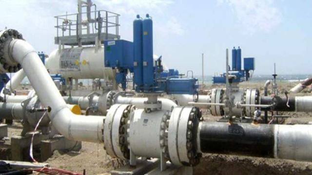 El gaseoducto Medgaz.