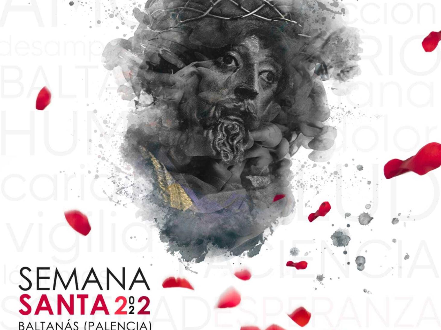 El cartel de la Semana Santa de Baltanás 2022.