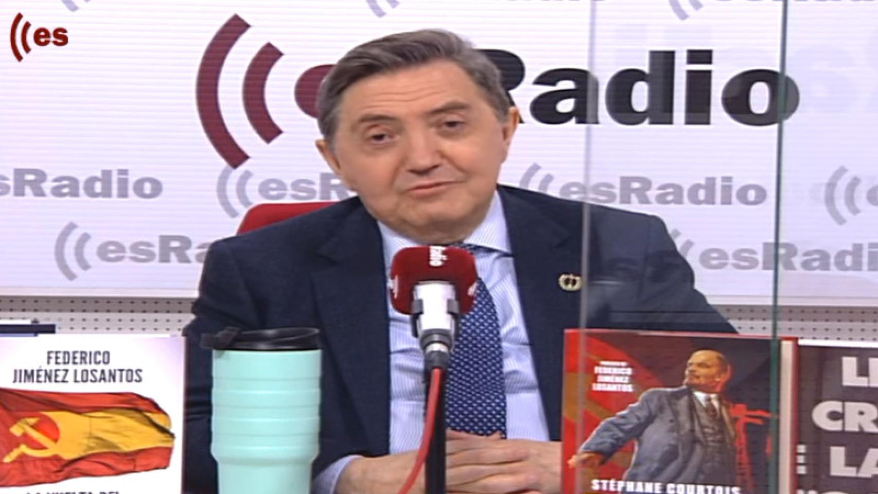 Jiménez Losantos se alegra de la crisis de 'Sálvame'.