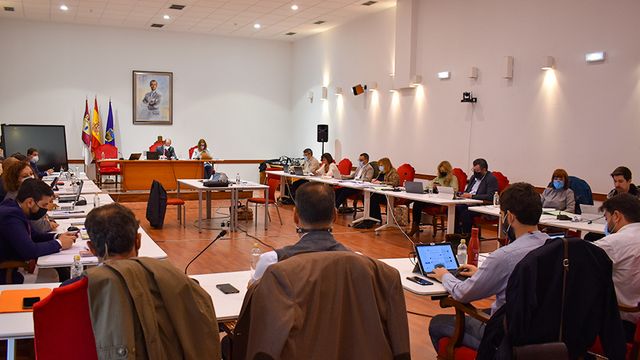 Pleno del Ayuntamiento de Guadalajara. Foto: Ayuntamiento de Guadalajara.