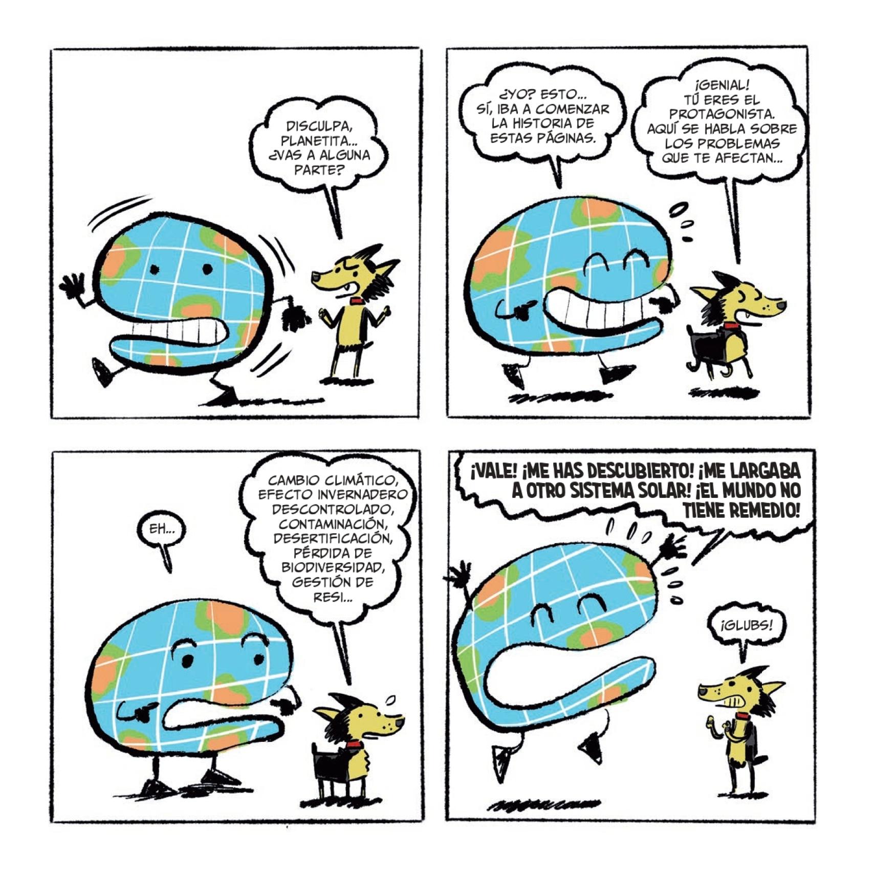 Extracto de '¡Planeta a la fuga!'