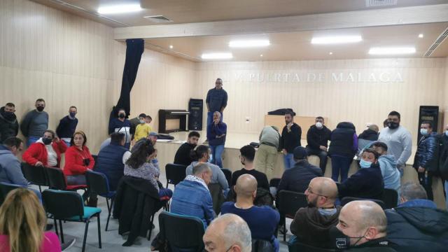 Imagen de la primera asamblea celebrada el 9 de marzo.