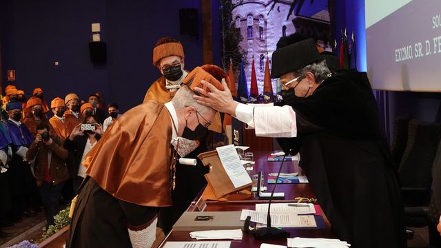 Felipe Romera, doctor 'honoris causa'.
