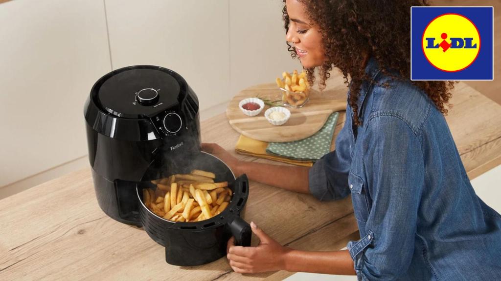 Así es la nueva freidora de aire de Lidl.