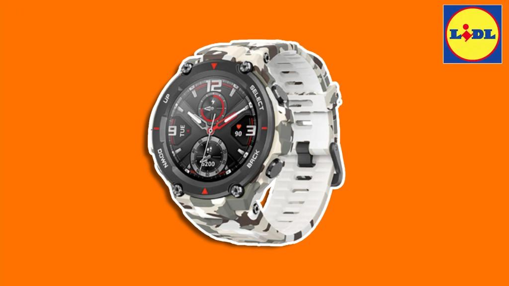 Lidl tiene el Amazfit T-Rex aprecio de chollo.