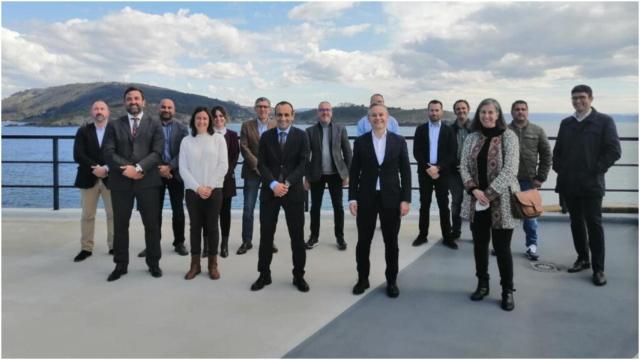 Visita a las instalaciones del Puerto de Ferrol.