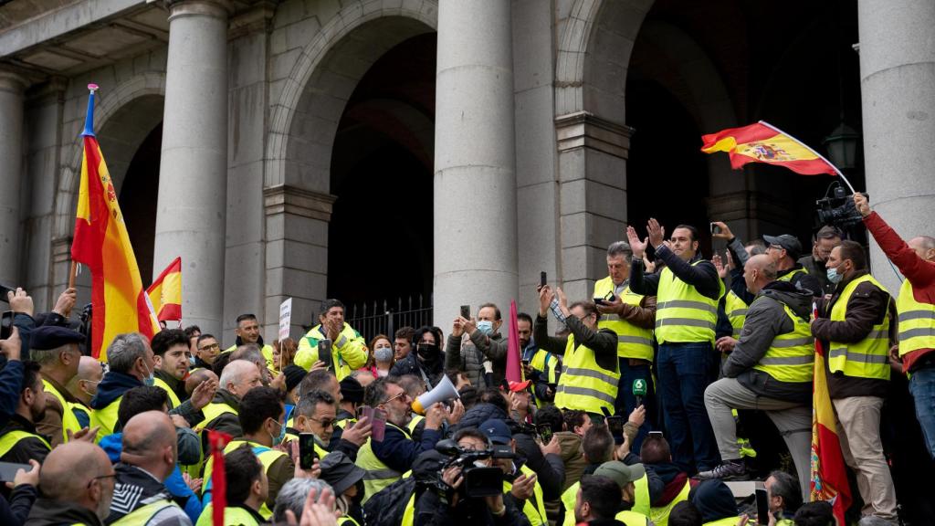 Manifestación transportistas