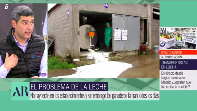 Roberto durante su intervención en 'El Programa de AR'.