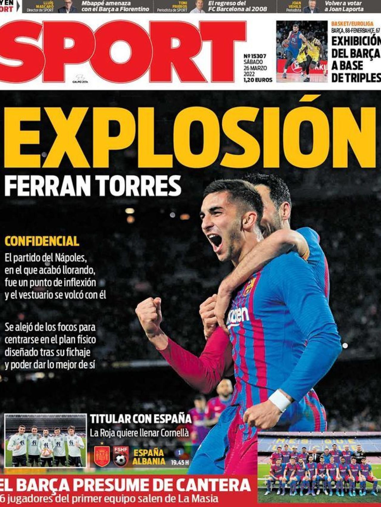 Portada SPORT