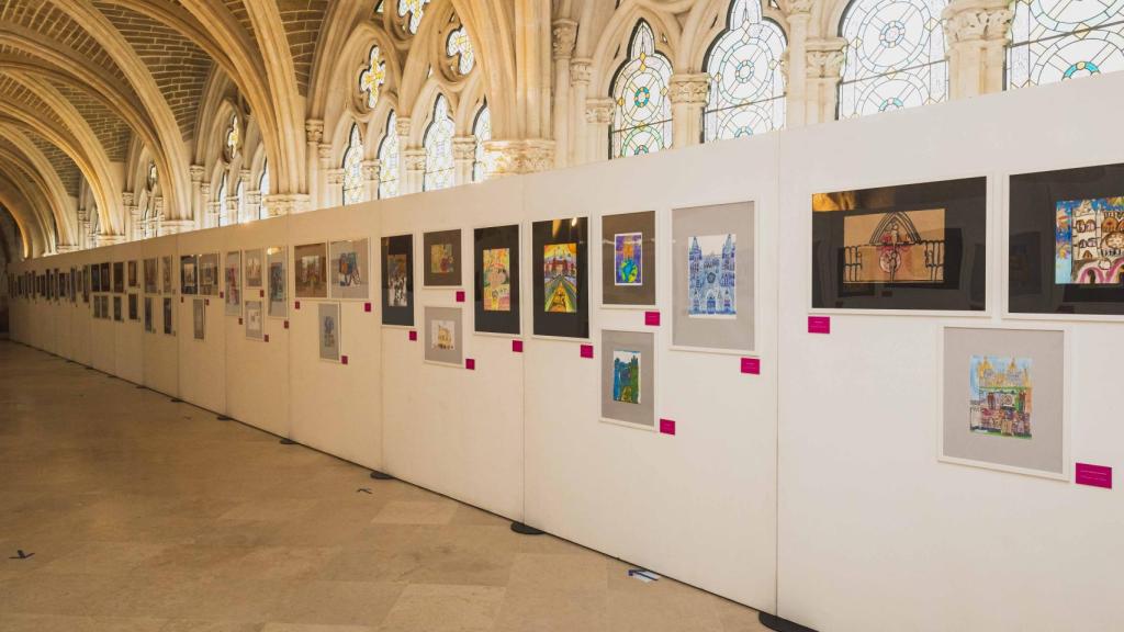 Algunas de las obras de la exposición