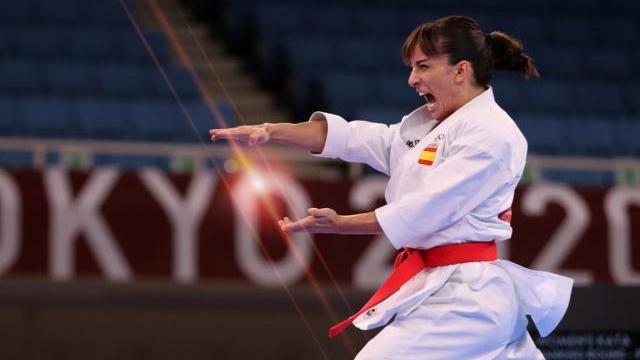 La karateca talaverana Sandra Sánchez. Foto: @sandrasankarate