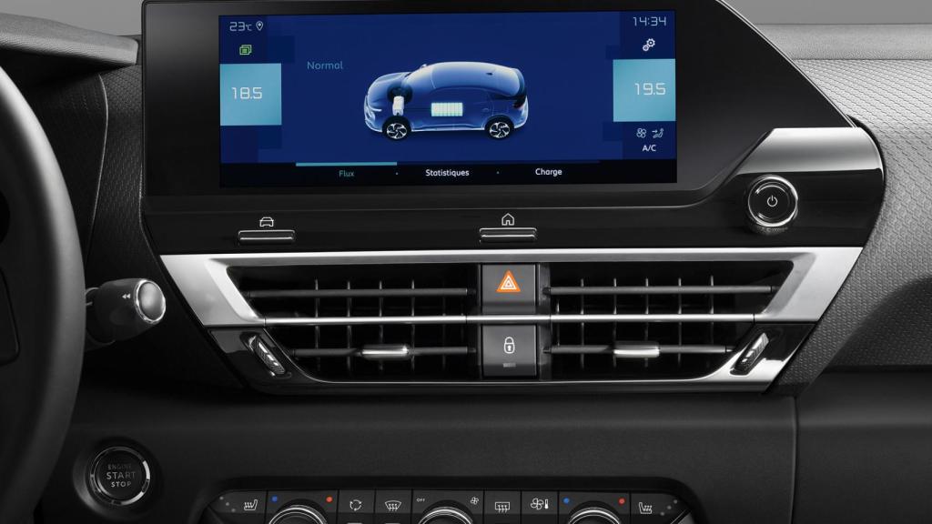 Versión probada del Citroën C4 eléctrico.