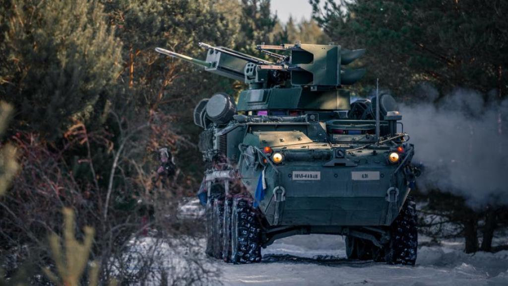 M-SHORAD, el escudo aéreo portátil, de maniobras en Estonia
