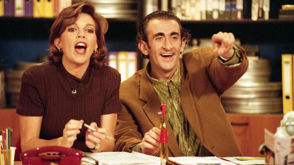 Belinda Washington y 'Chispi' en 'Qué me dices'.