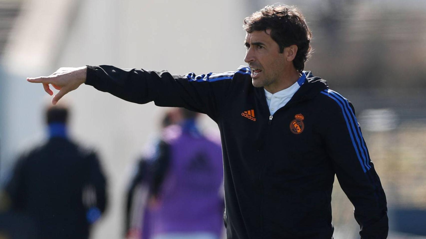 Raúl González Blanco, en un partido del Real Madrid Castilla