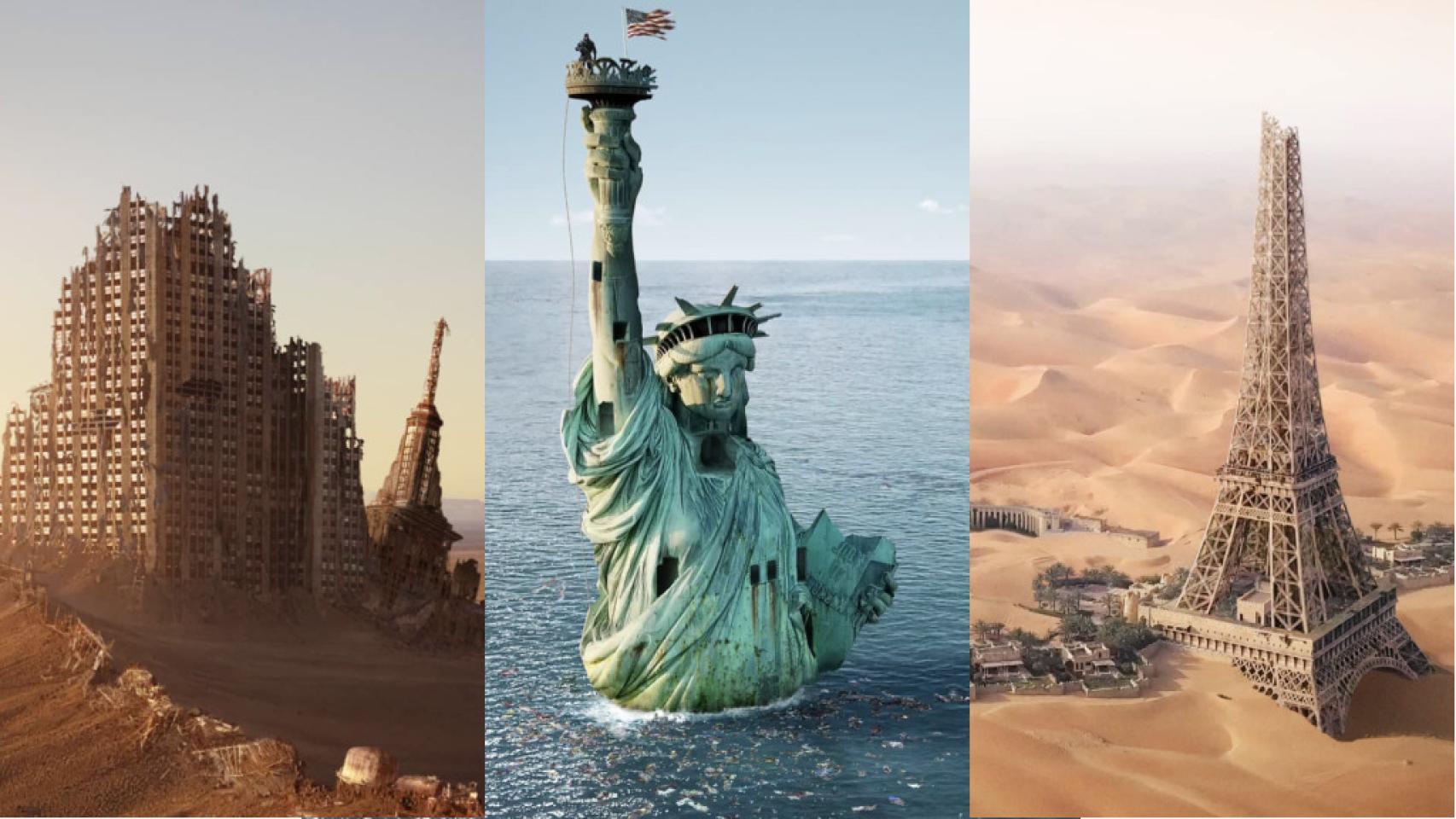 Así será el planeta dentro de un siglo: el viaje visual del artista Fabien Barrau al futuro del cambio climático