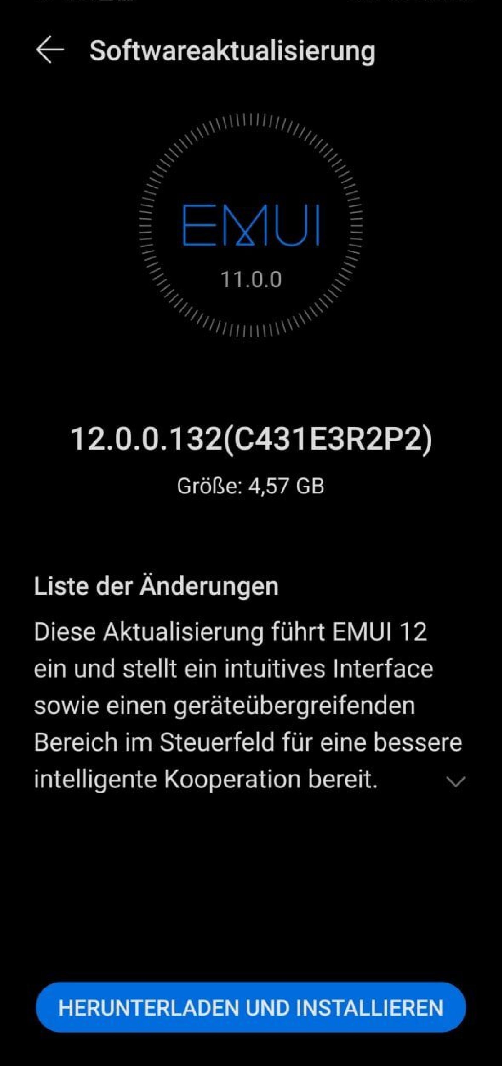 Actualización a EMUI 12