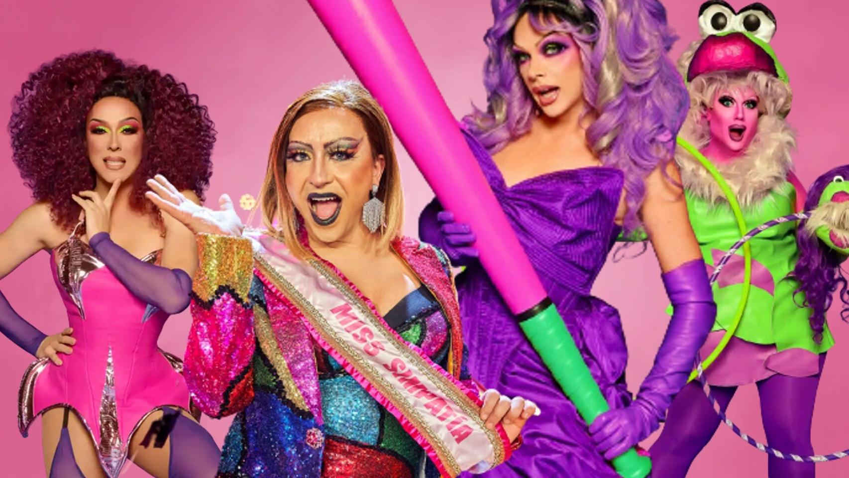 Sharonne, Pupi Poisson, Supremme de Luxe y Extrella Xtravaganza.