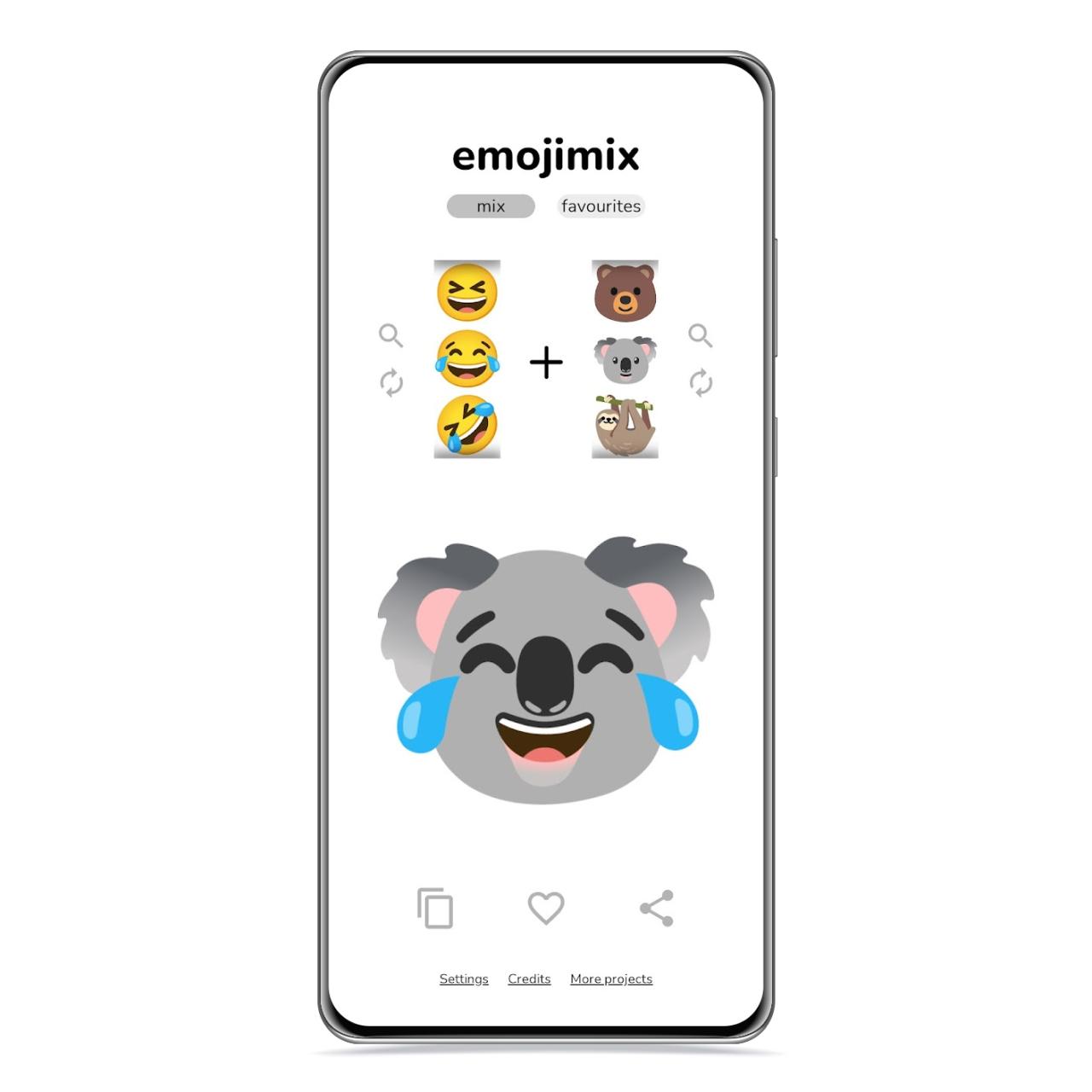 Emojimix Koala