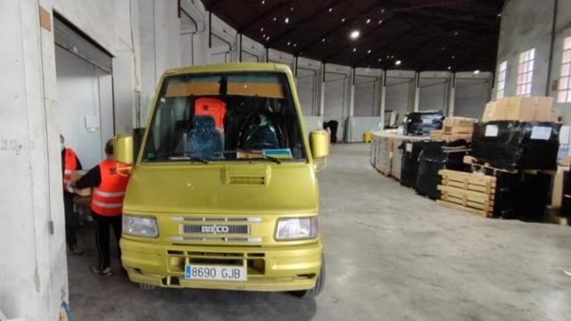 La Generalitat envía desde el centro logístico de Castelló 2.000 kilos de ayuda humanitaria.