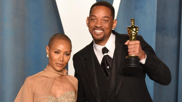 Will Smith y Jada Pinkett-Smith este pasado domingo, 27 de marzo, en la fiesta de después de los Oscar.