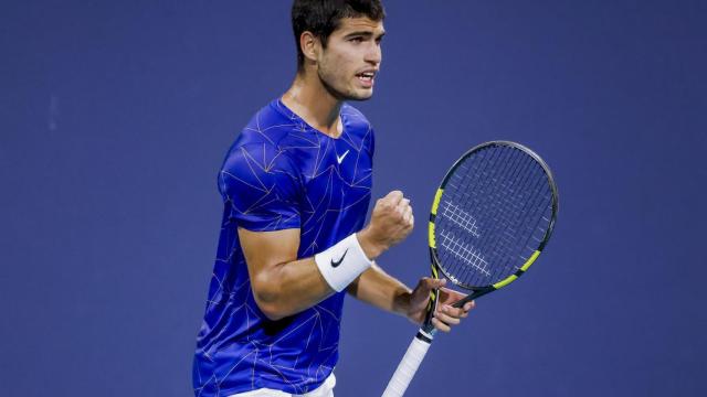 Carlos Alcaraz, en el Miami Open 2022