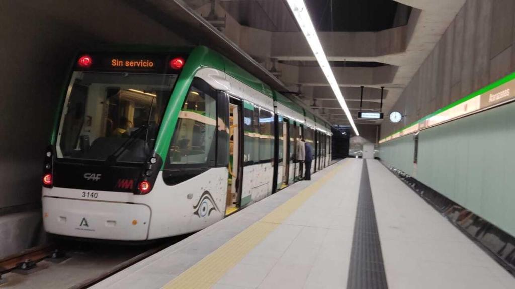 Imagen del Metro de Málaga.