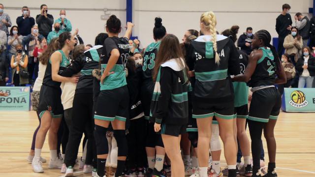 CAB Estepona, en un partido de la temporada.