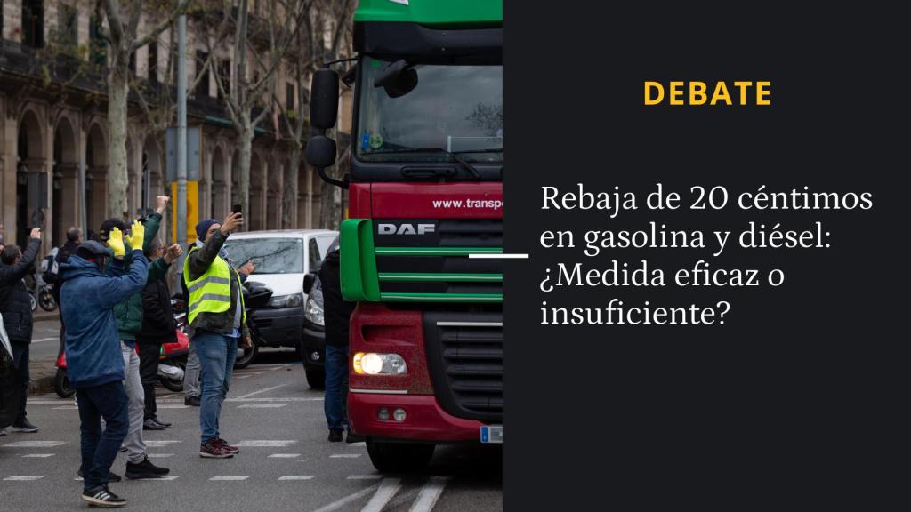 Debate | Sánchez baja 20 céntimos la gasolina y el diésel ¿Qué le parece la medida?