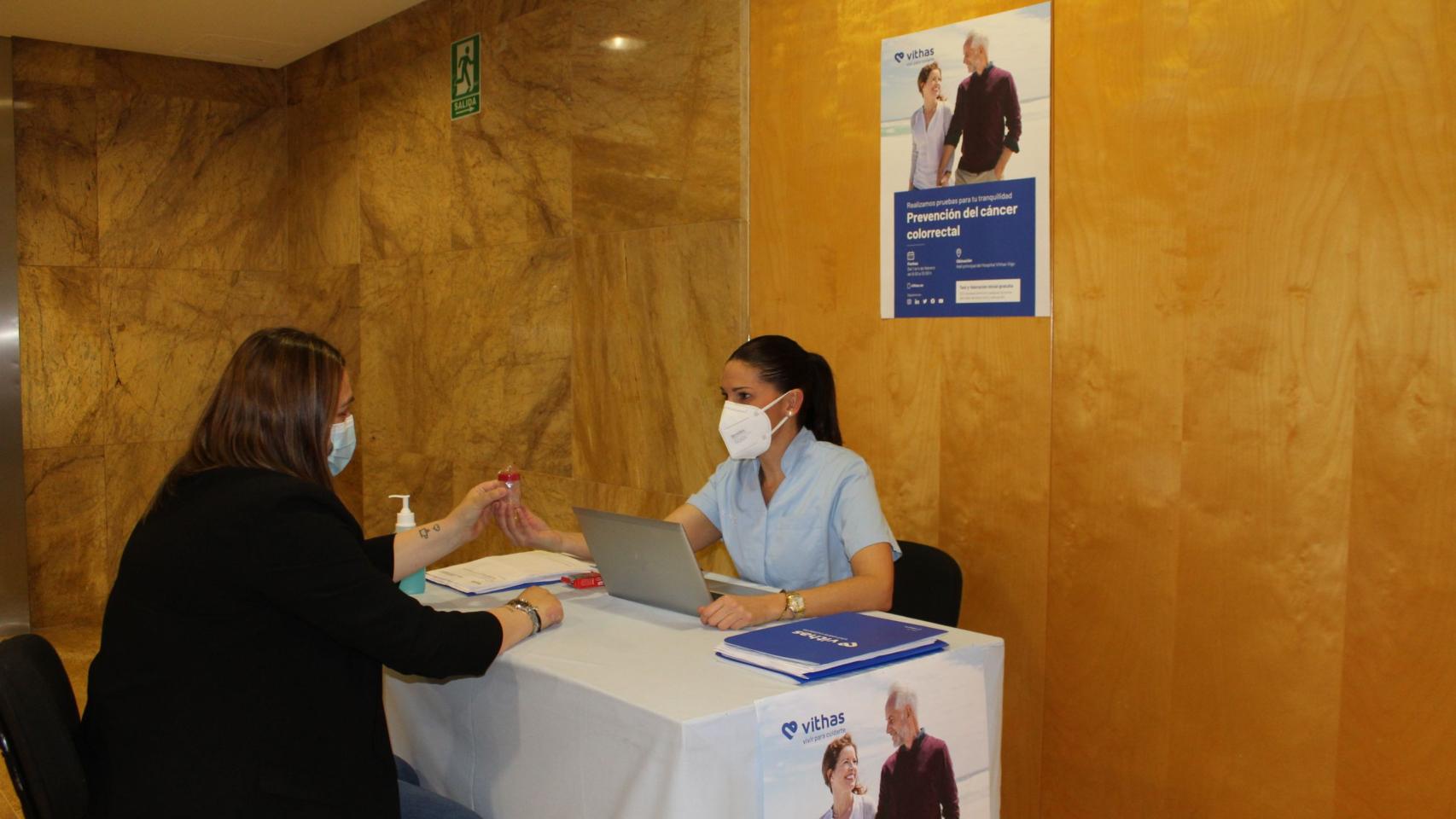 El Hospital Vithas de Vigo realizó un cribado en febrero