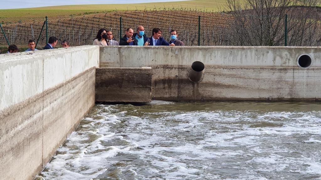 Visita a la EDAR de La Seca