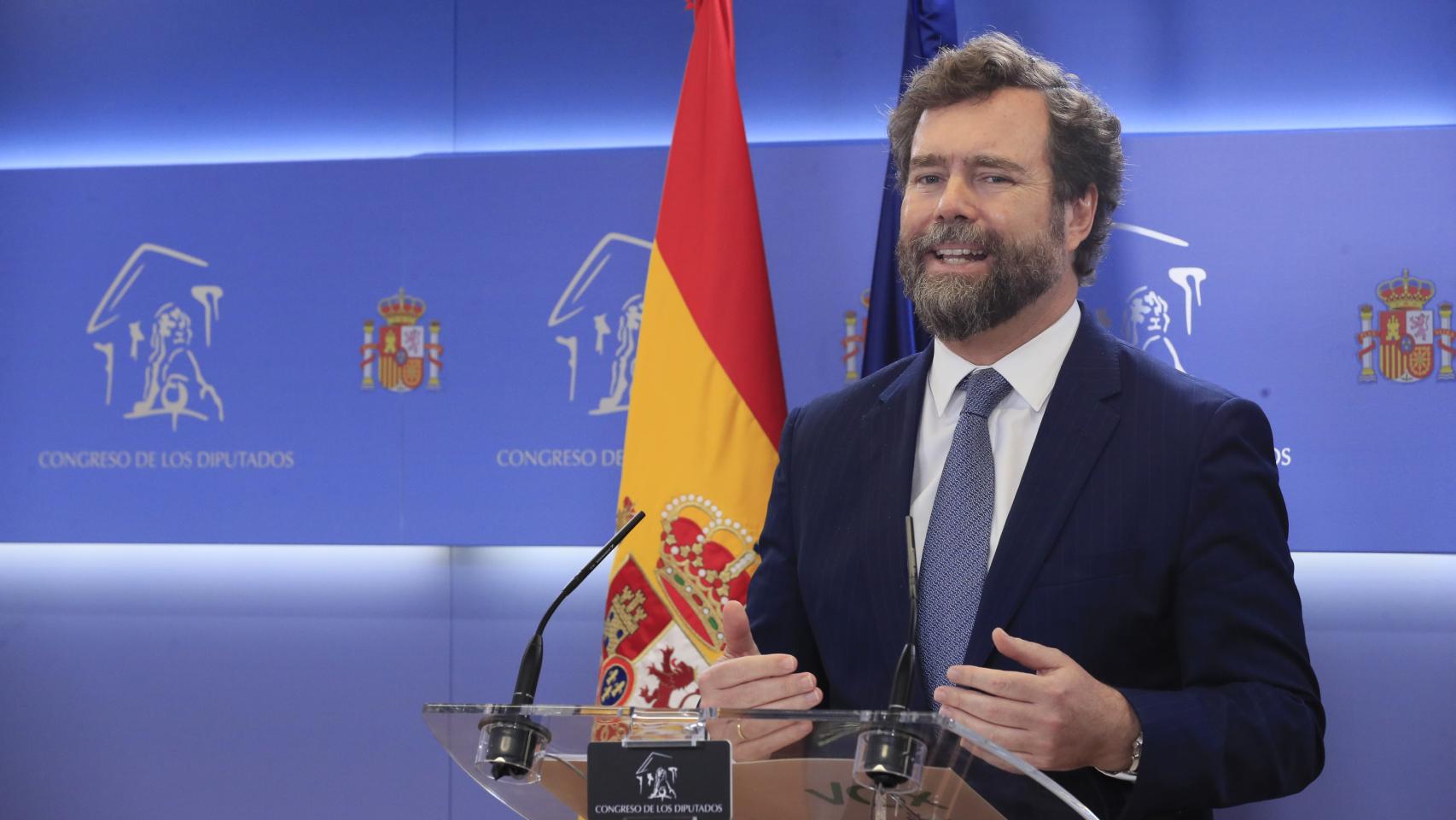 El portavoz de Vox en el Congreso, Iván Espinosa de los Monteros. Efe