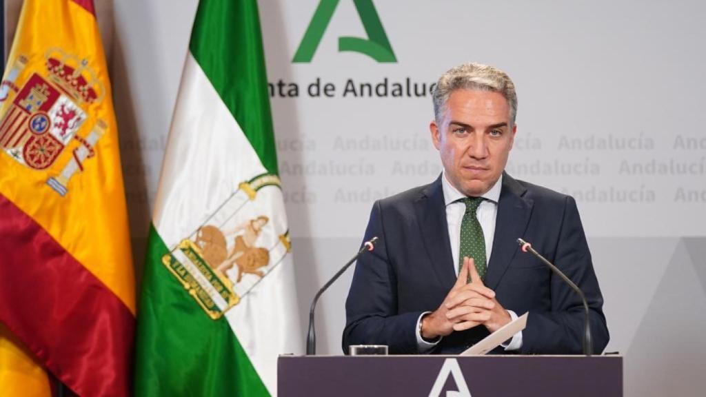El consejero de la Presidencia, Elías Bendodo.