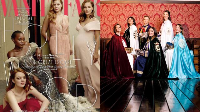 Portada de Vanity Fair y propuesta de Los Campanilleros.