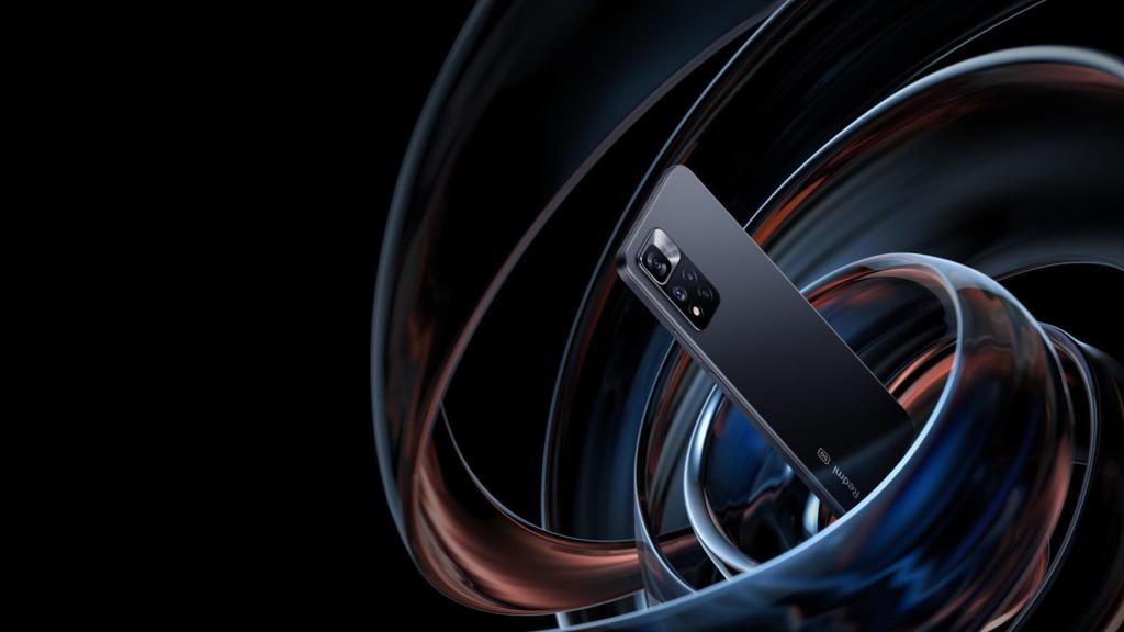 Redmi Note 11 Pro+ en negro.
