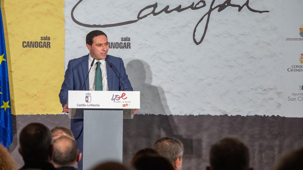 Álvaro Martínez Chana, presidente de la Diputación de Cuenca. Foto: JCCM.