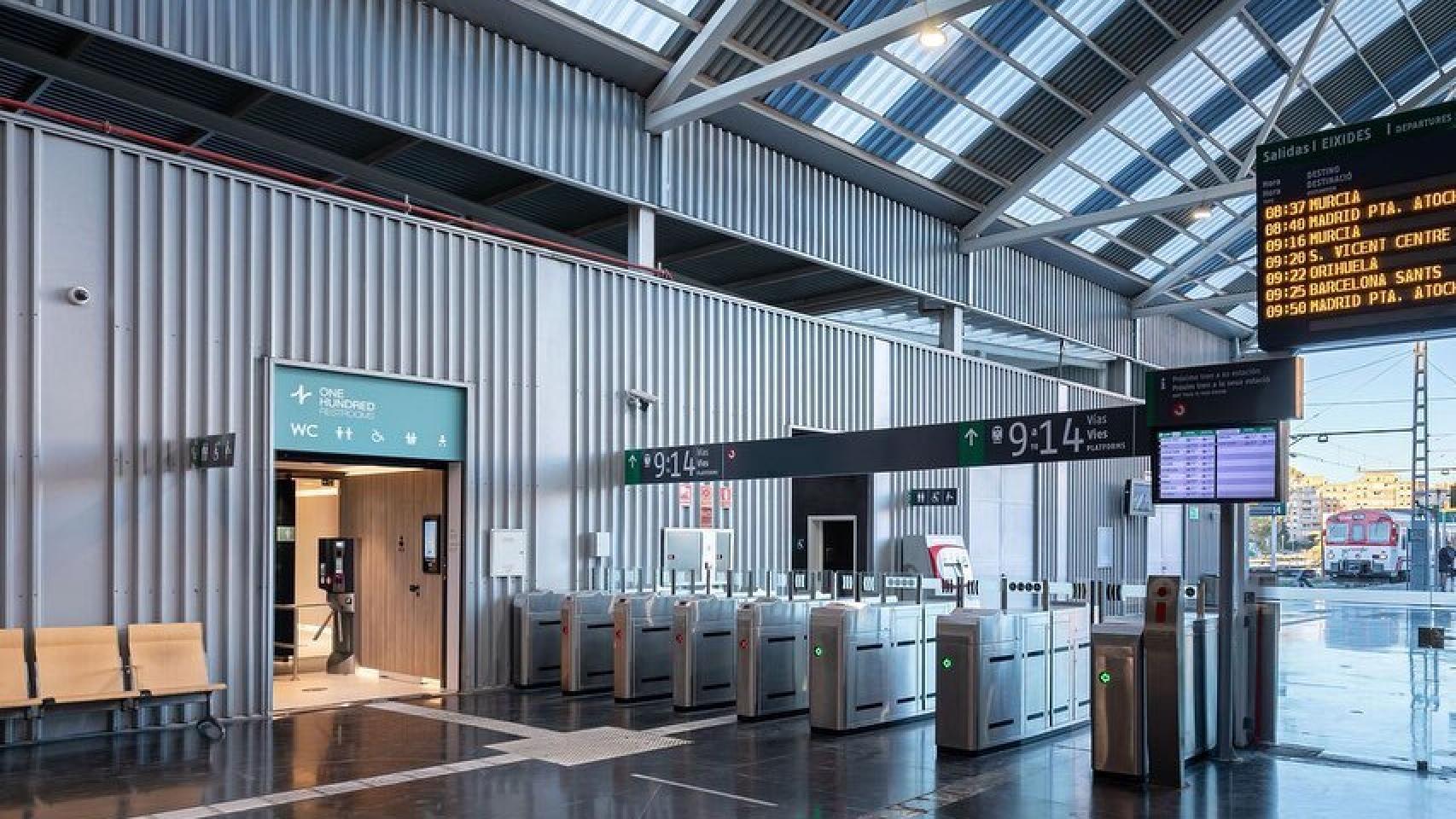 La estación de Alicante, en una imagen reciente.