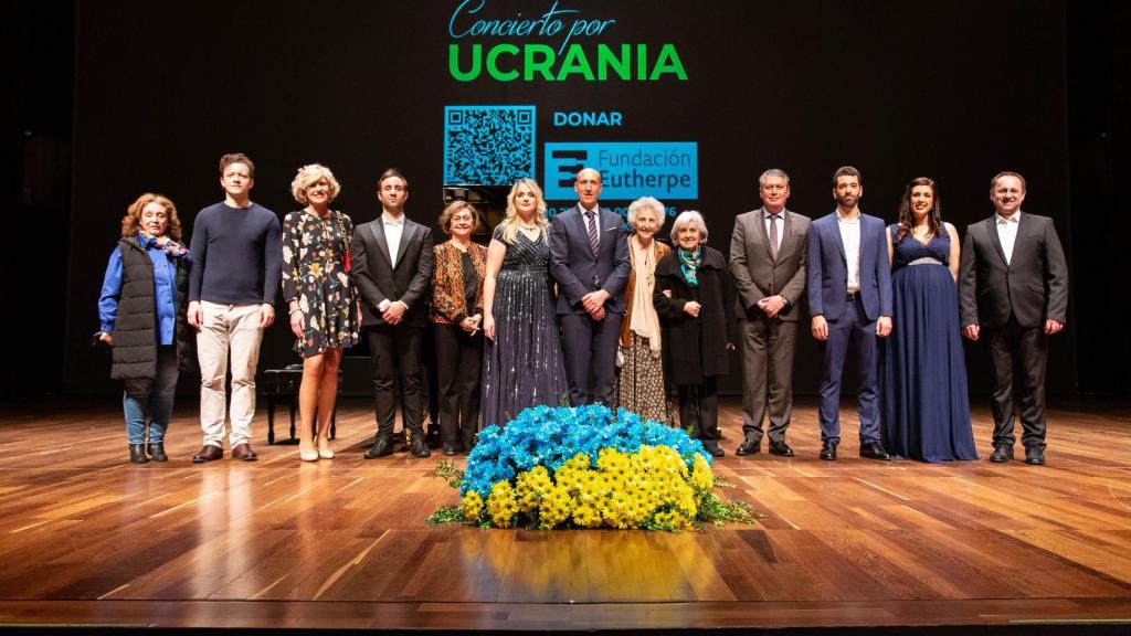 Concierto por Ucrania organizado por la Fundación Eutherpe