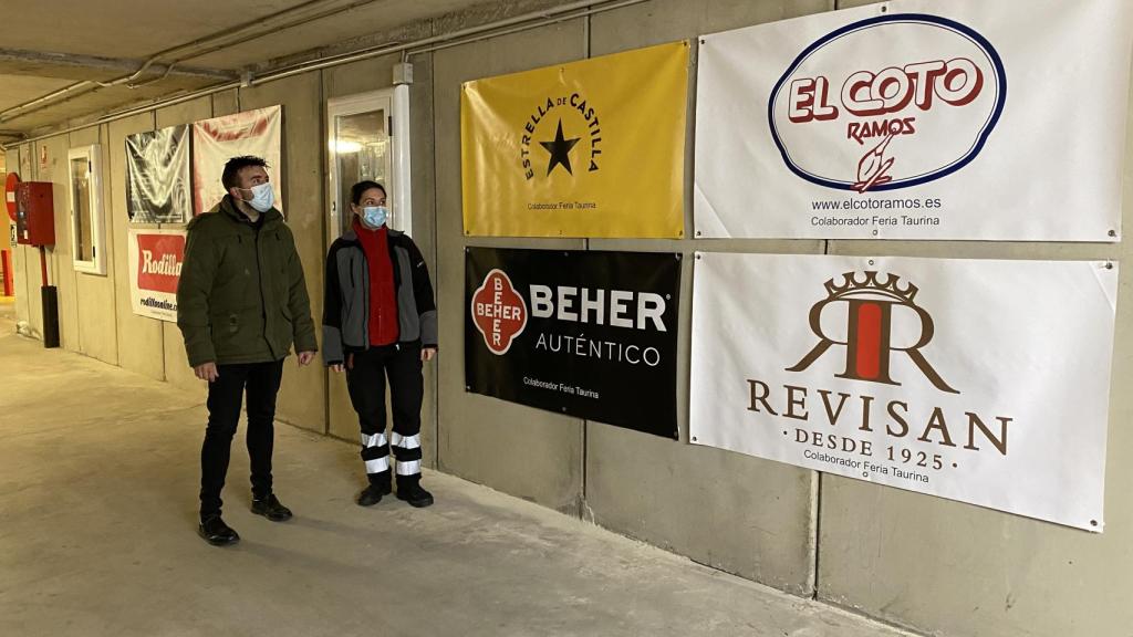 El concejal de Comercio, en el parking de Guijuelo