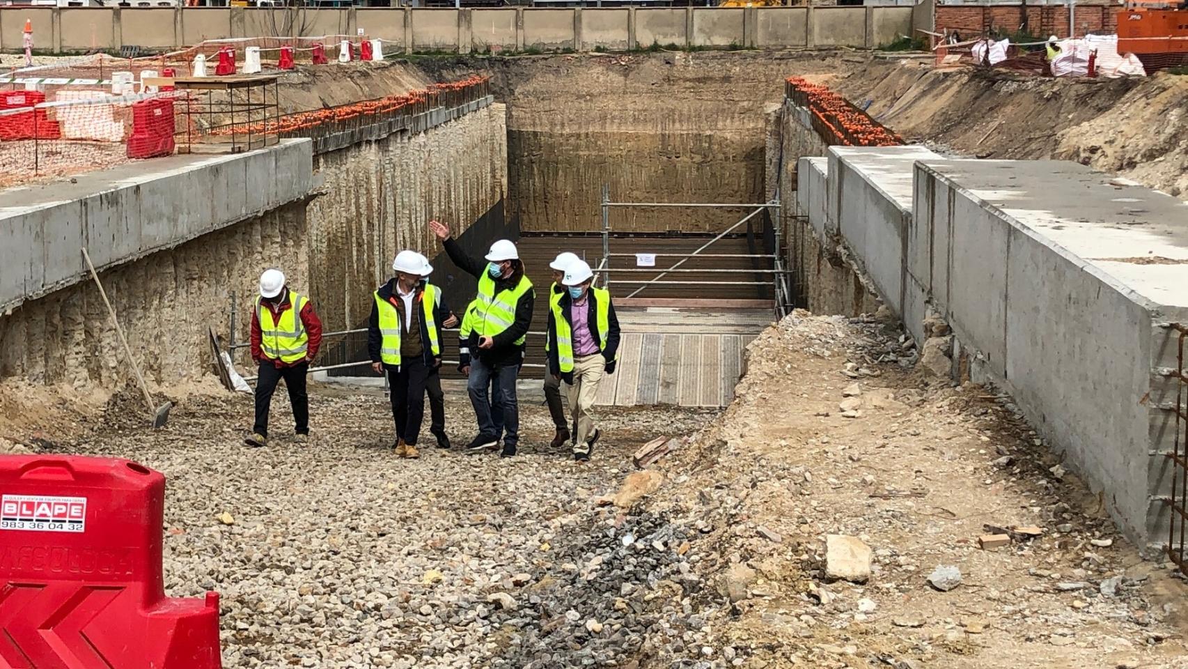 Las obras del túnel de Panaderos