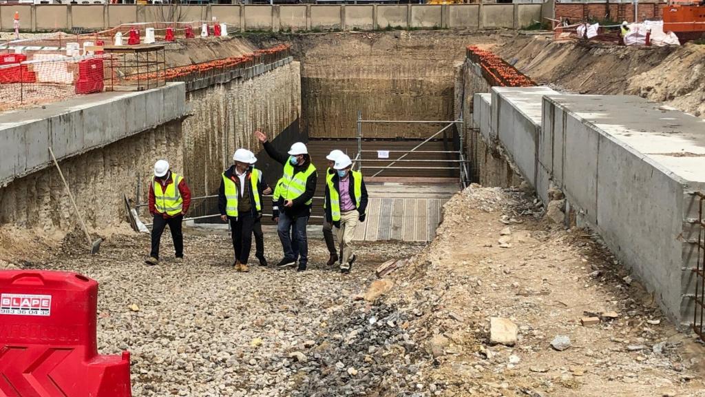 Las obras del túnel de Panaderos
