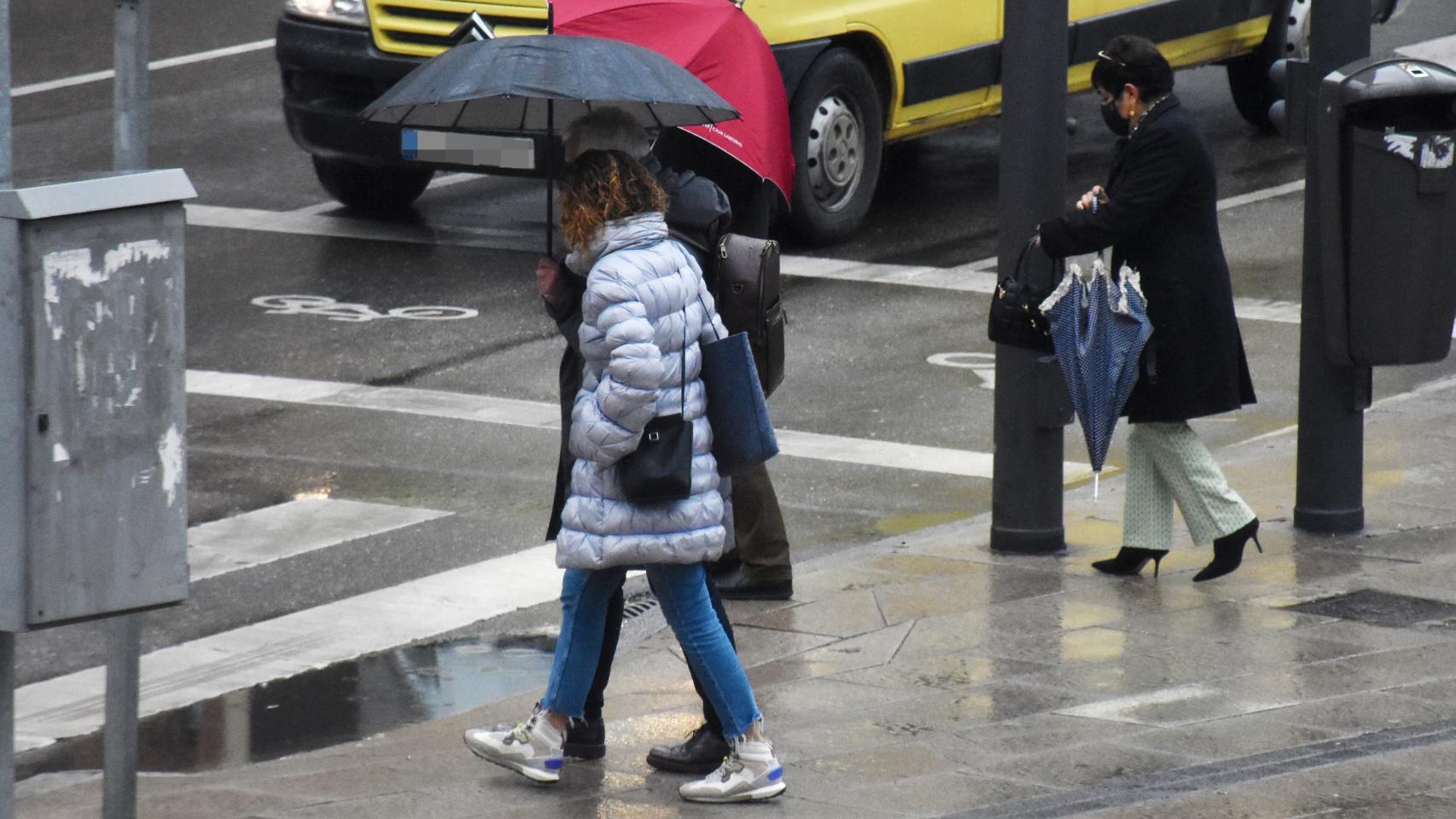 Lluvia en toda la Comunidad
