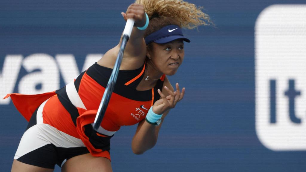 Naomi Osaka, en el Miami Open 2022