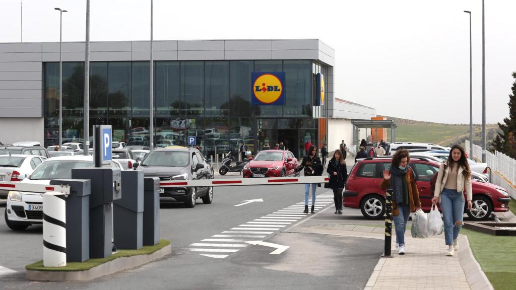 El supermercado Lidl de la Plaza de Grecia de Toledo.