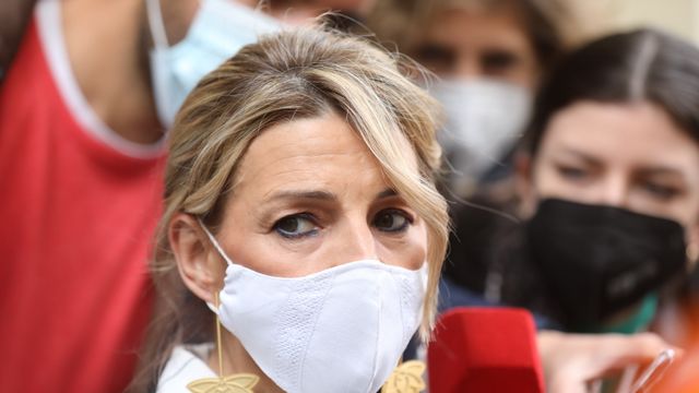 Yolanda Díaz, vicepresidenta segunda y responsable de Trabajo y Economía Social.