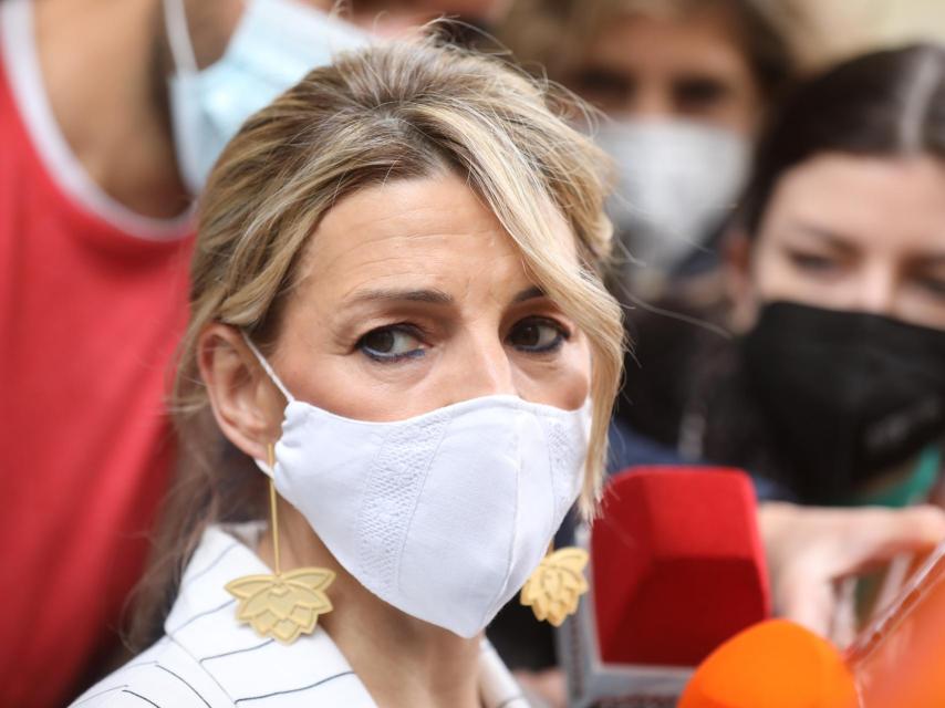 Yolanda Díaz, vicepresidenta segunda y responsable de Trabajo y Economía Social.