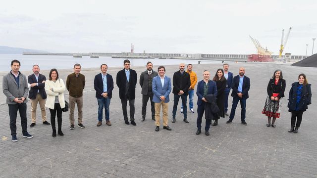 Visita GOE Asime al Puerto de A Coruña.